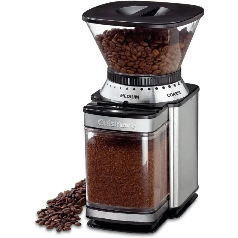 CUISINART Coffee Grinder, Electric Burr One-Touch Automatic Grinder with18-Position Grind Selector, Stainless Steel, DBM-8P1 - ALL TRENDY STUFF