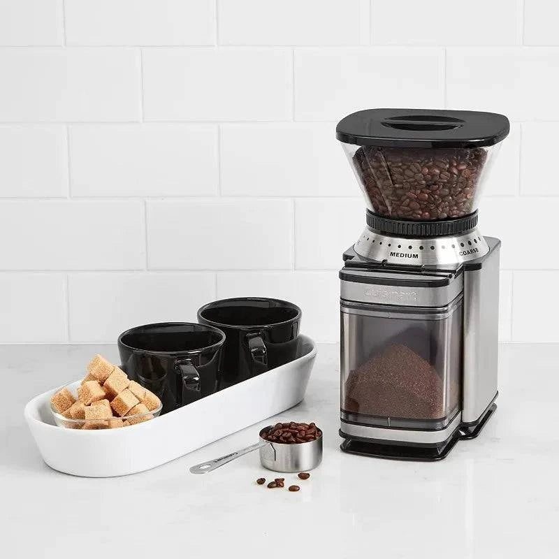 CUISINART Coffee Grinder, Electric Burr One-Touch Automatic Grinder with18-Position Grind Selector, Stainless Steel, DBM-8P1 - ALL TRENDY STUFF