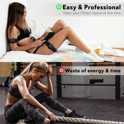 EMS Wireless Muscle Stimulator Trainer Smart Fitness Abdominal Training Electric Weight Loss Stickers Body Slimming Massager - ALL TRENDY STUFF