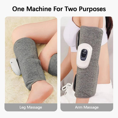 Electric Leg Massager Wireless Rechargeable Air Compression Leg Calf Massage for Pain Relief Relax Leg Muscles 360° Air Pressure - ALL TRENDY STUFF