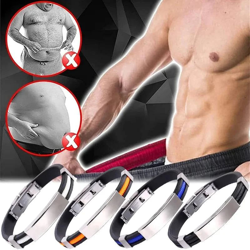 Fashion Men's Women Magnetic Lymph Drainage Magnetic Detox Bracelet Slimming Magnetic Therapy Bracelet&Bangle Health Care Jewelry - ALL TRENDY STUFF