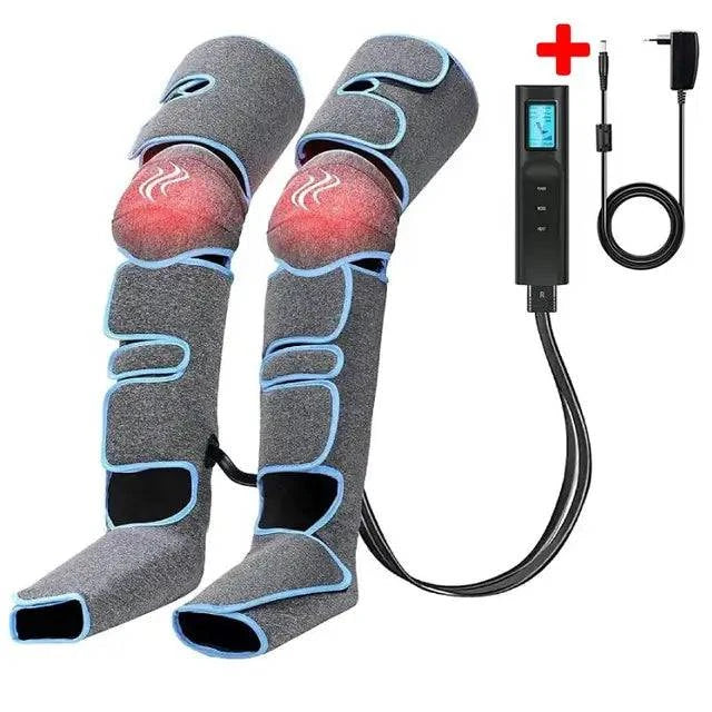 Foot air pressure leg massager promotes blood circulation, body massager, muscle relaxation, lymphatic drainage device 360° - ALL TRENDY STUFF