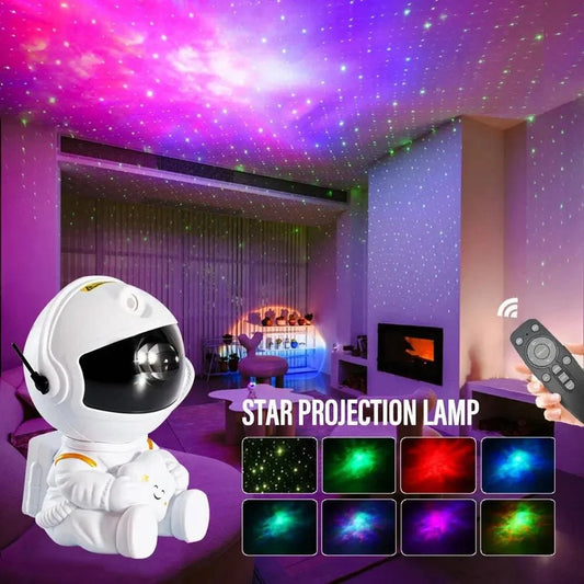 Galaxy Projector Astronaut Nebula Projector with Remote Night Light for Adults, Children's Playroom/Home Theater/Ceiling/Gift - ALL TRENDY STUFF