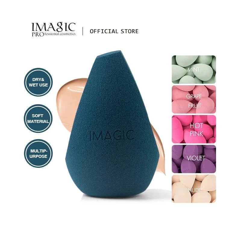 IMAGIC Makeup Sponge Beauty Tool Soft Wet And Dry Use Foundation Powder Puff Women Professional Cosmetic Colorful makeup tool - ALL TRENDY STUFF