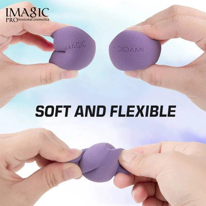 IMAGIC Makeup Sponge Beauty Tool Soft Wet And Dry Use Foundation Powder Puff Women Professional Cosmetic Colorful makeup tool - ALL TRENDY STUFF