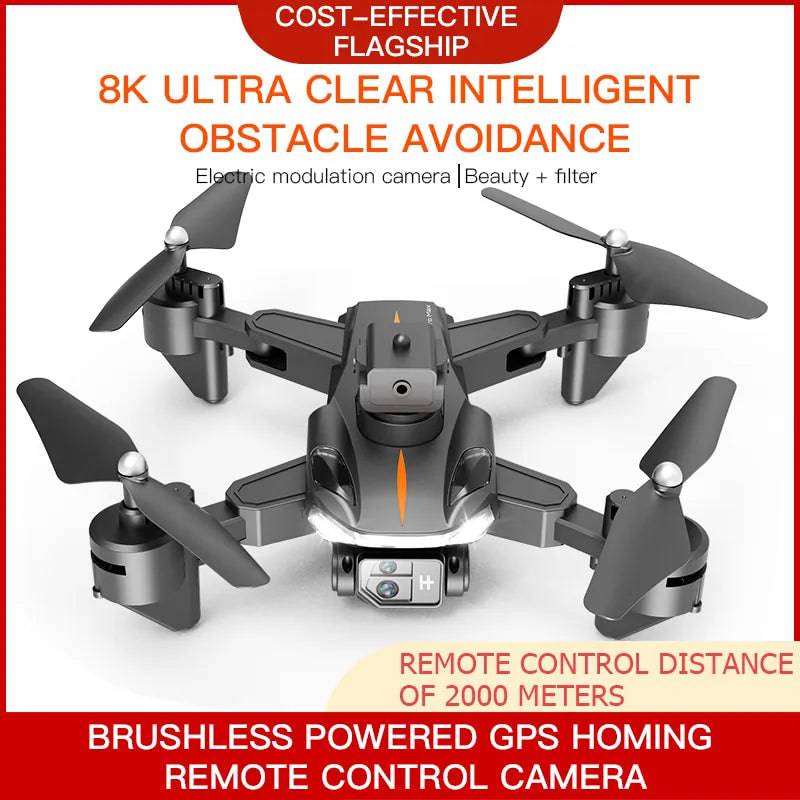 Lenovo P11S Max Drone 8K 5G GPS Professional HD Aerial Photography Dual-Camera Omnidirectional Obstacle Avoidanc Quadrotor 8000M - ALL TRENDY STUFF