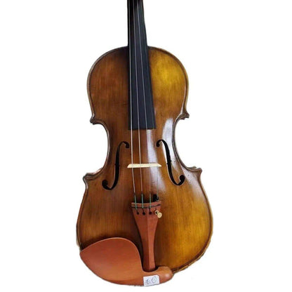 Master 4/4 Violin Stradi Model flamed maple back spruce top hand made No 1 - ALL TRENDY STUFF