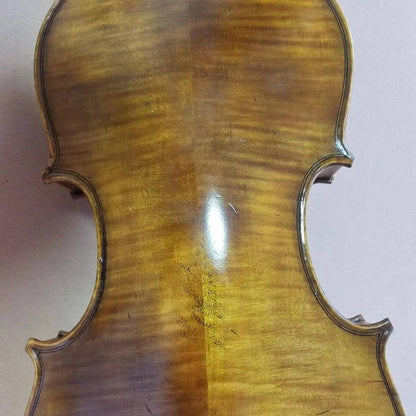 Master 4/4 Violin Stradi Model flamed maple back spruce top hand made No 1 - ALL TRENDY STUFF