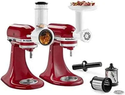 Meat Grinder Salad Vegetable Slicer Shredder Stand Mixer Attachment Set KSM2VSGA - ALL TRENDY STUFF