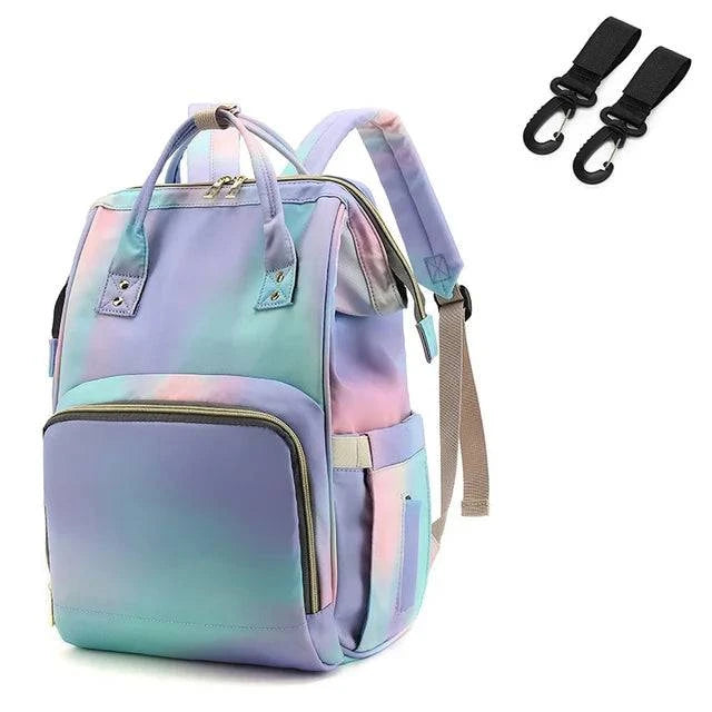 Nappy Backpack Bag Mummy Large Capacity Bag Mom Baby Multi-function Waterproof Outdoor Travel Diaper Bags For Baby Care - ALL TRENDY STUFF