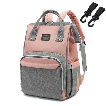 Nappy Backpack Bag Mummy Large Capacity Bag Mom Baby Multi-function Waterproof Outdoor Travel Diaper Bags For Baby Care - ALL TRENDY STUFF