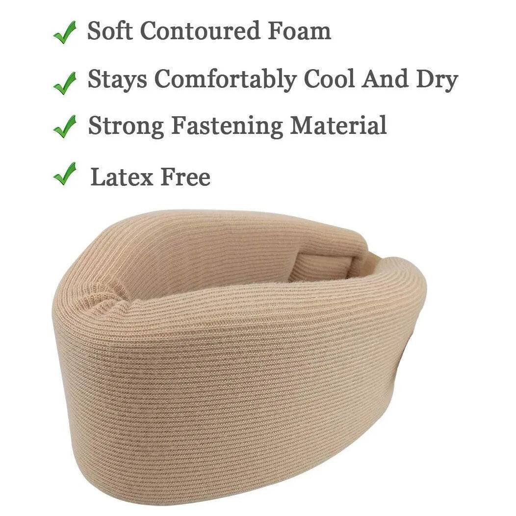 Neck Brace Foam Cervical Collar Adjustable Soft Support Collar for Men, Women and Sleeping, Relieves Pain and Pressure in Spine - ALL TRENDY STUFF