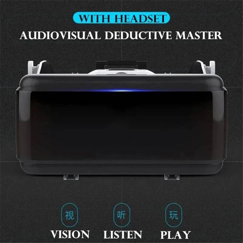 Original VR Virtual Reality 3D Glasses Box Stereo VR Google Cardboard Headset Helmet for IOS Android Smartphone Wireless Rocker - ALL TRENDY STUFF