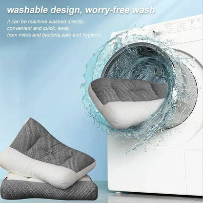 Orthopedic Reverse Traction Pillow Protects Cervical Vertebra and Helps Sleep Single Neck Pillow Can Be Machine Washable 48X74cm - ALL TRENDY STUFF