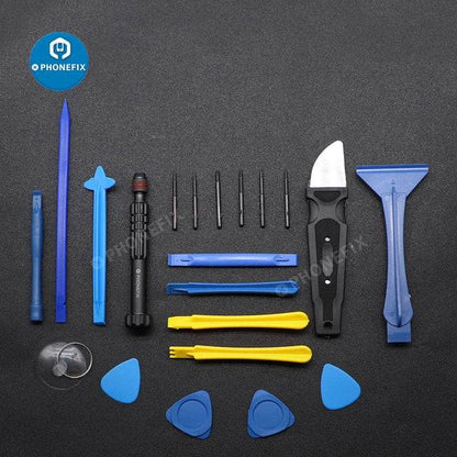 Professional Mobile Phone Screen Opening Repair Set Screwdriver Pry Suction Cup Insulation Pad Disassemble Tool for iPhone 12 13 - ALL TRENDY STUFF