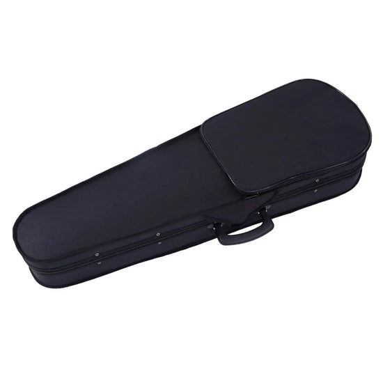 GV100 4/4 Acoustic Violin Case Bow Rosin Strings Shoulder Rest  Natural