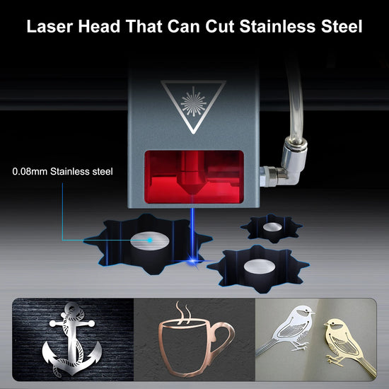LASER TREE 20W/10W/5W/4W Laser Head For CNC Engraver Wood Cutting DIY Laser Tools 450nm TTL/ PWM Blue Light Laser Module