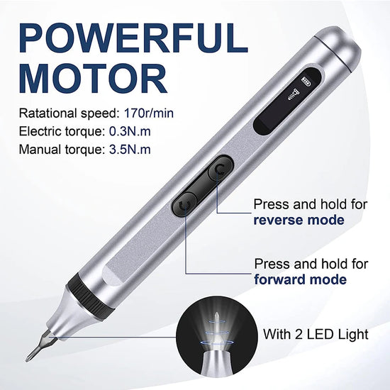 51 in 1 Precision Electric Screwdriver Set Multifunctional Power Tool Fast Charging Magnetic Bits for iPhone Laptop Watch PC