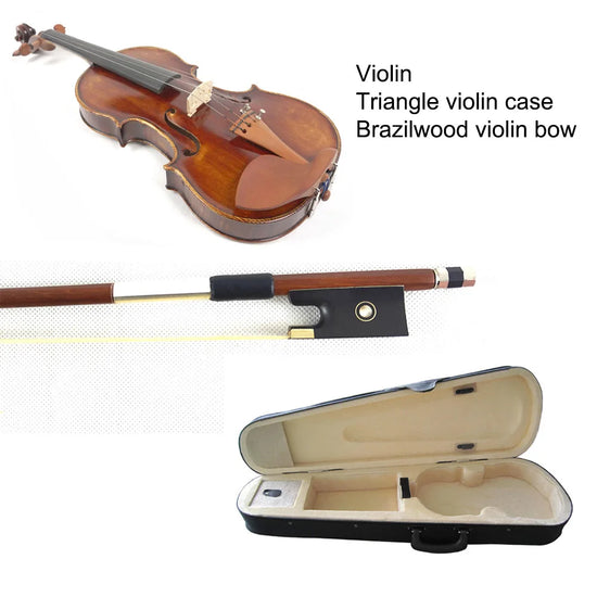 SELECTED Bone Nut A Really Impressive Workshop Master Violin 4/4 Size Russian Spruce Stradivarius Handmade Oil Antiqued