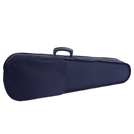 GV100 4/4 Acoustic Violin Case Bow Rosin Strings Shoulder Rest  Natural