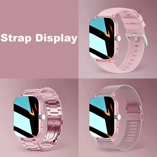 1.83'' Waterproof Smart Watch Message Answer Call Sleep Monitoring Sports Pedometer Information Alerts For iPhone Android
