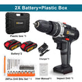  2 Battery PlasticBox