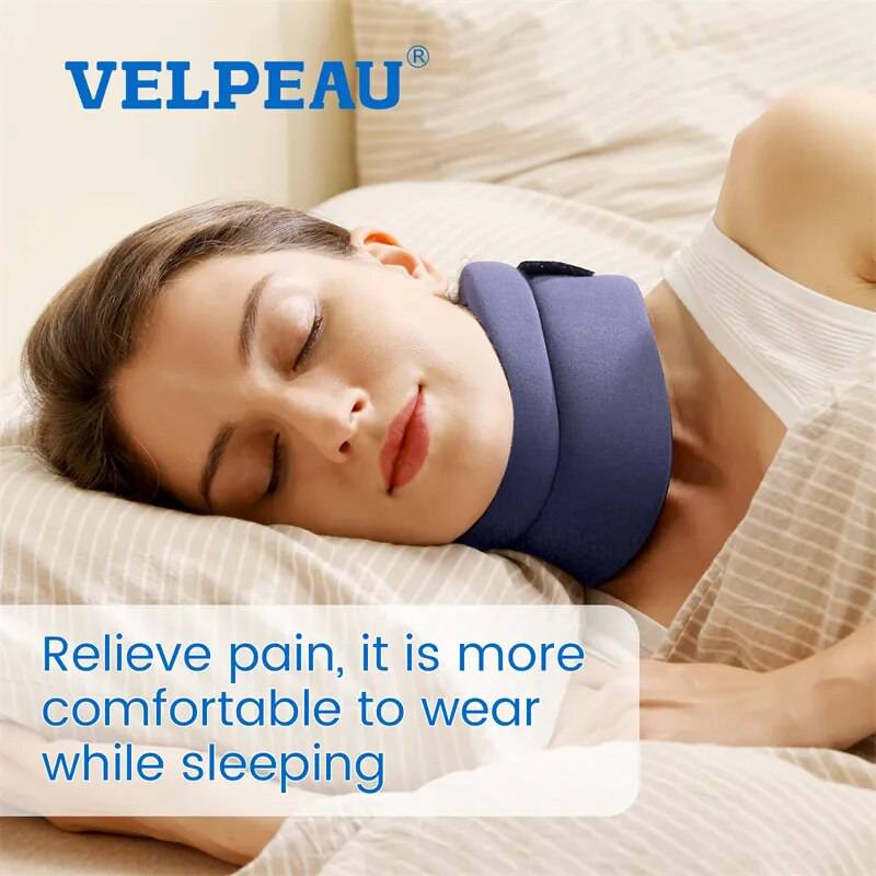 Neck Brace Sponge for Cervical Pressure Stiffness and Pain Relief Cervical Collar Neck Support Pillow for Men and Women - ALL TRENDY STUFF