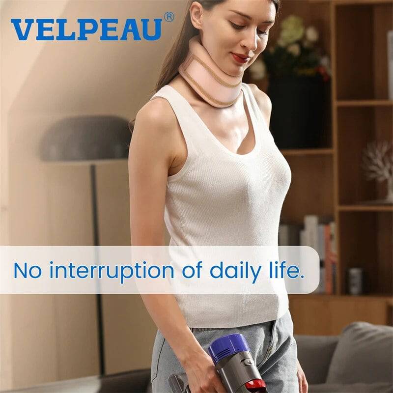 Neck Brace Sponge for Cervical Pressure Stiffness and Pain Relief Cervical Collar Neck Support Pillow for Men and Women - ALL TRENDY STUFF